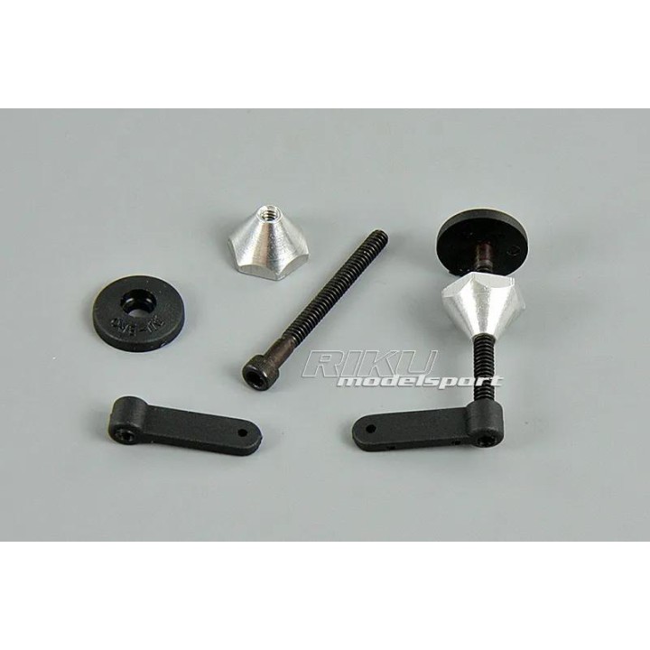 DU-BRO - dźwignia steru z regulacją 41mm