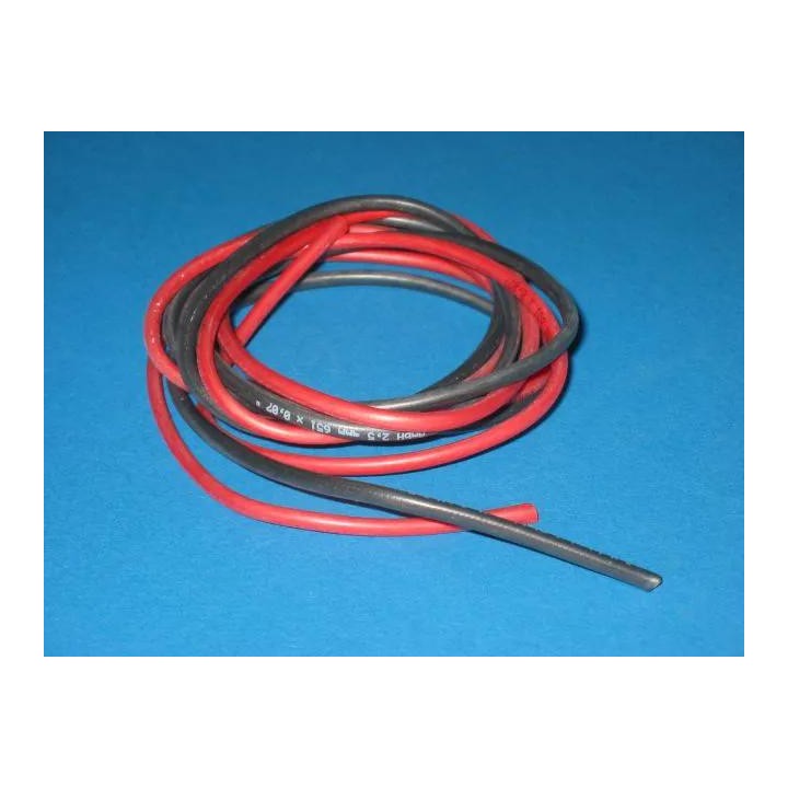 Przewód silikonowy  4,00mm2 / 1mb