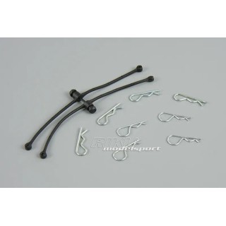 DU-BRO - komplet spinek czarnych