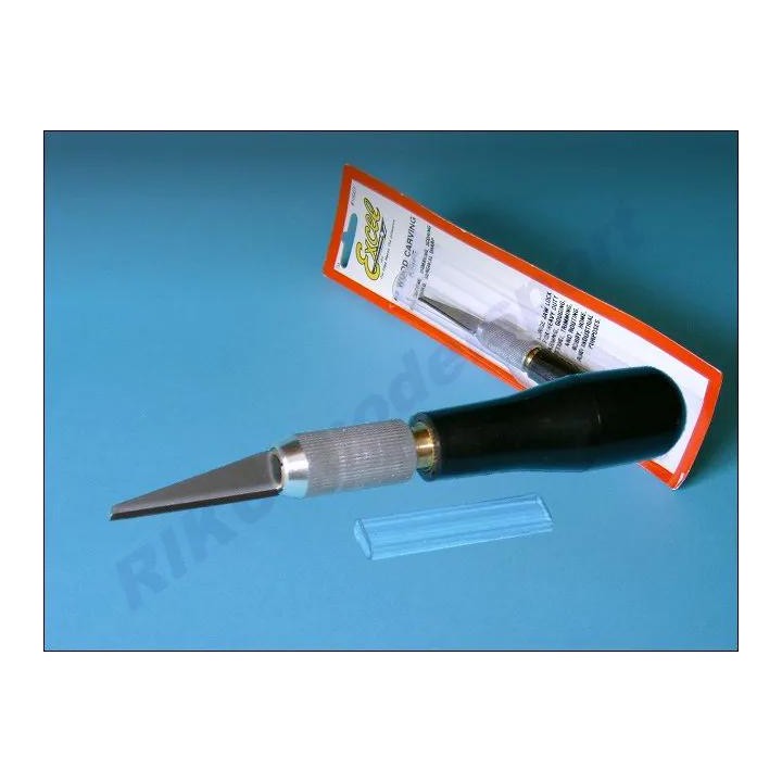 EX - nożyk-do drewna czarny uchwyt