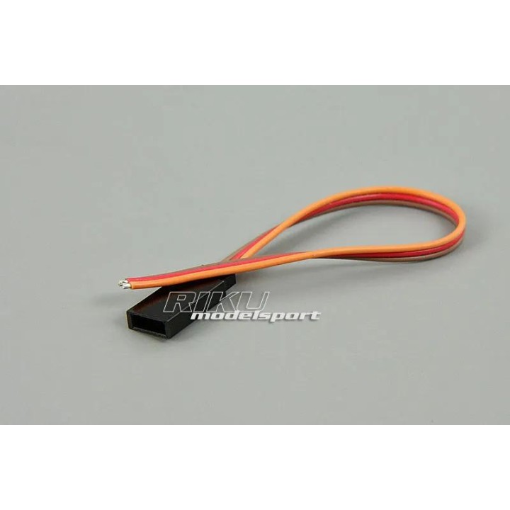 Przewód serwa - gniazdo 0,25mm2