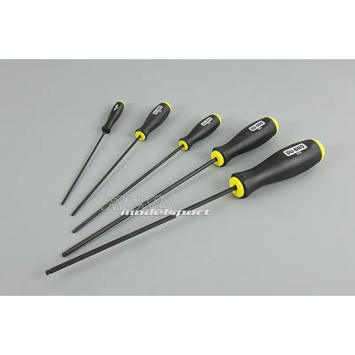 DU-BRO - komplet kulowych śrubokrętów