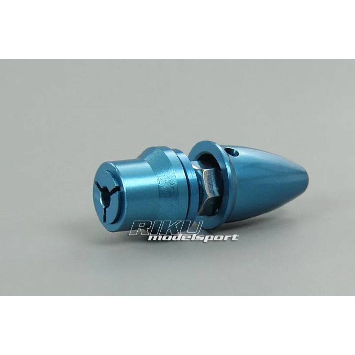 Piasta śmigła - niebieska 4x6,35mm (17)