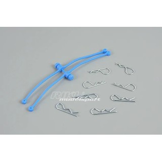 DU-BRO - komplet spinek niebieskich