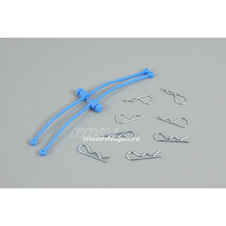 DU-BRO - komplet spinek niebieskich