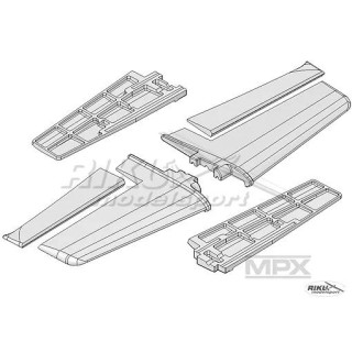 MODEL - MPX p - ACROMASTER - skrzydła