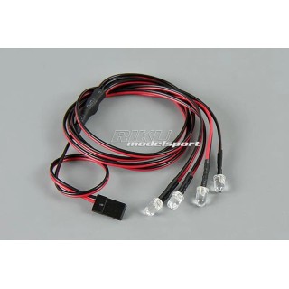 LED Light - diody LED RED - 4 szt