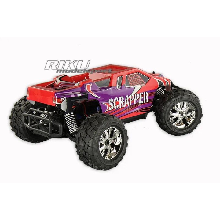 BSD706T- mode 1/10 Brushed truck - RED