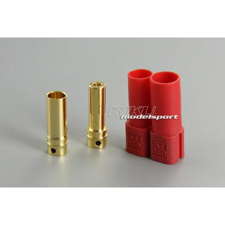 Wtyk gold - złącze - komplet XT150 6mm