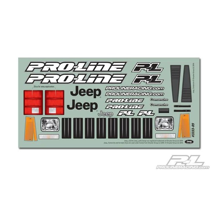 PRO LINE - karoseria JEEP Comanche