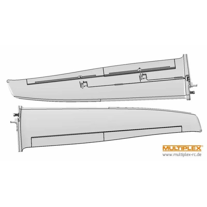 MODEL FUNRAY - skrzydło