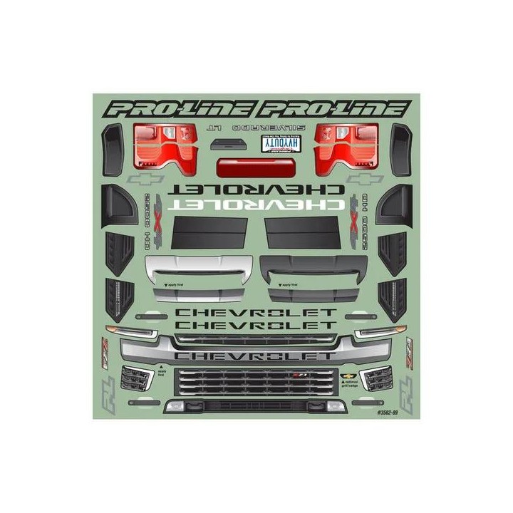 PRO LINE - karoseria 1/8 2021 Chev