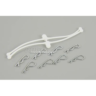 DU-BRO - komplet spinek białych