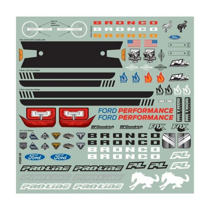 PRO-LINE - karoseria 1/10 2021 Ford     