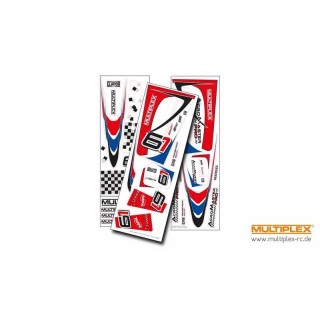 MPX - naklejki Acromaster - czerwone