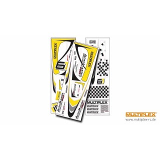 MPX - naklejki Acromaster - YELLOW