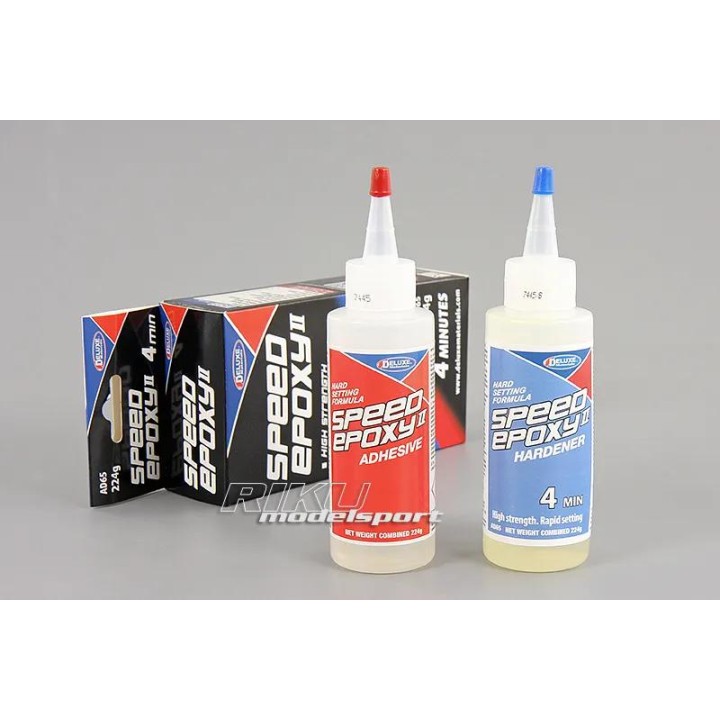 Deluxe - Speed Epoxy II 4m 224g
