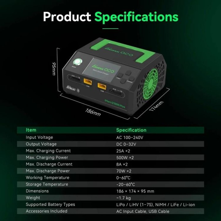 AKU - Gens ace iMars D1000 Plus Smart - 