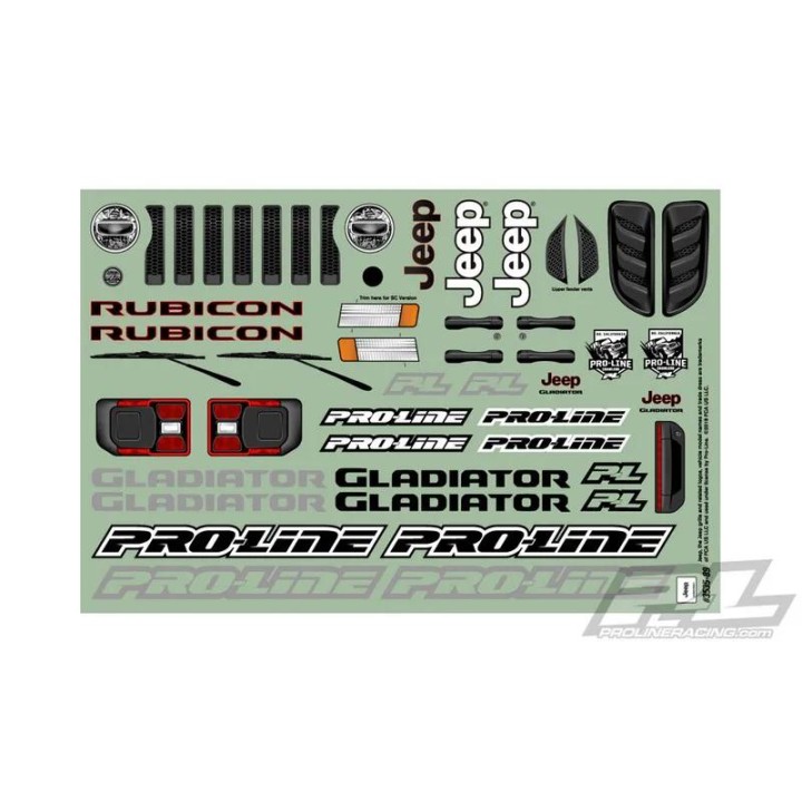 PRO LINE - karoseria Jeep Gladiator