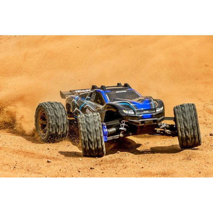 MODEL-TRAXXAS   RUSTLER  2SVXL-blue -   