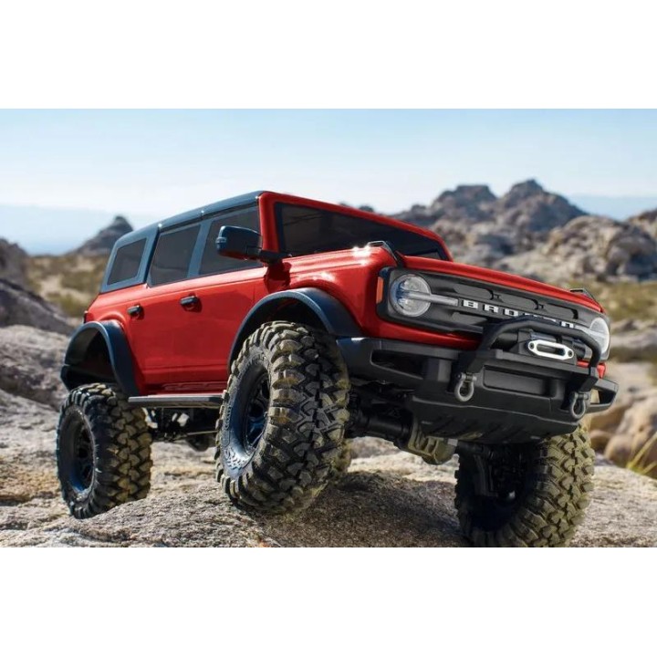 MODEL-TRAXXAS TRX-4 BRONCO-2021-red