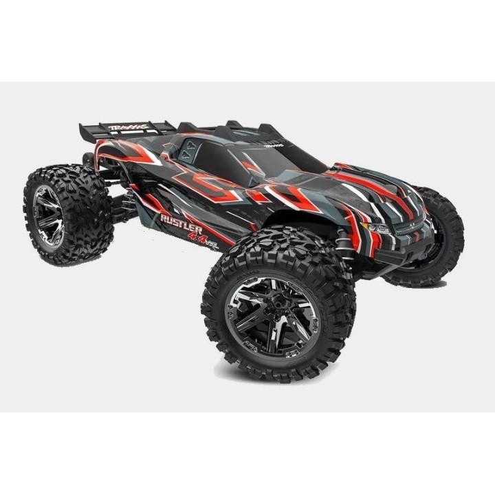 MODEL-TRAXXAS   RUSTLER VXL 4X4 - RED