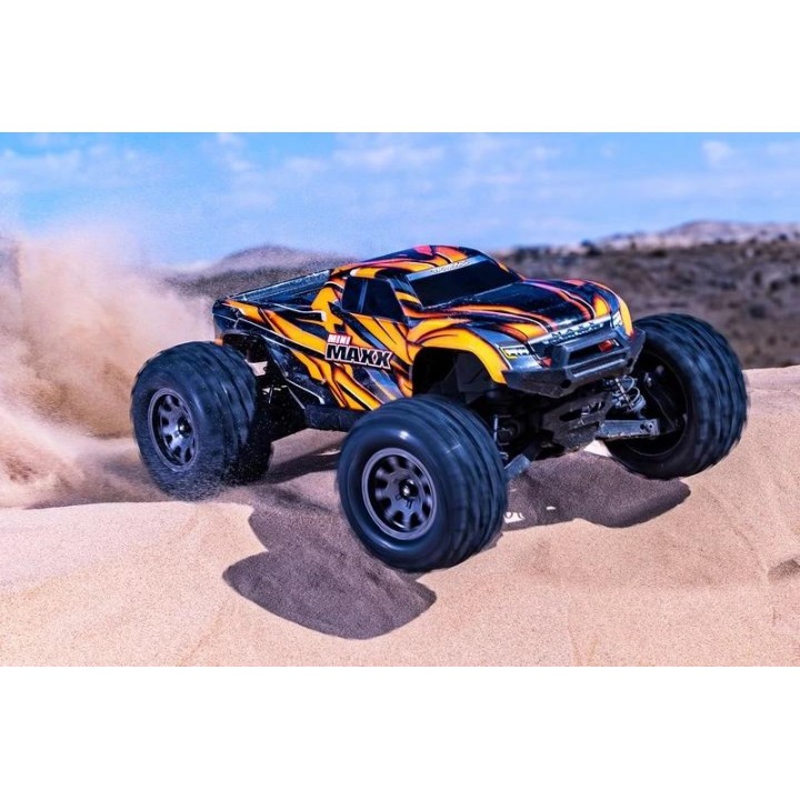 MODEL-TRAXXAS   MINI MAXX BL-2S-ORNG