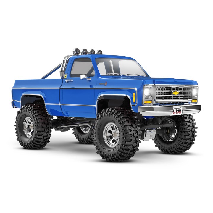 MODEL-TRAXXAS TRX-4M RED CHEVROLET K10  