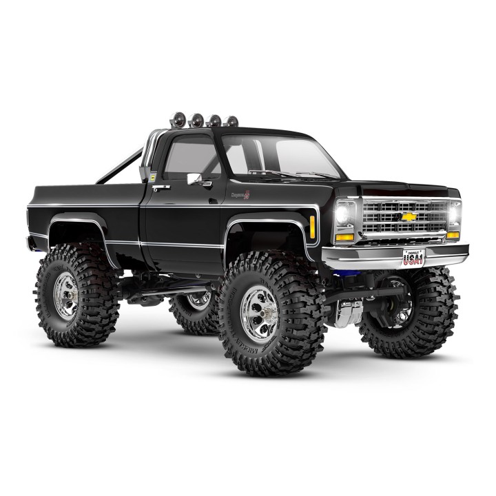 MODEL-TRAXXAS TRX-4M BLUE CHEVROLET K10 