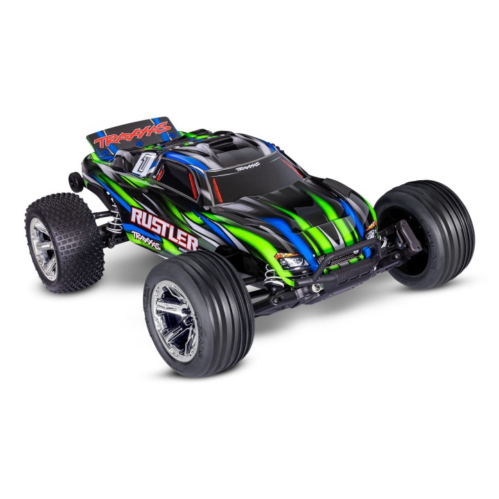MODEL-TRAXXAS   RUSTLER 2WD BL2S -      