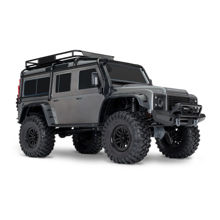 MODEL-TRAXXAS TRX-4 DEFENDER-SLVR