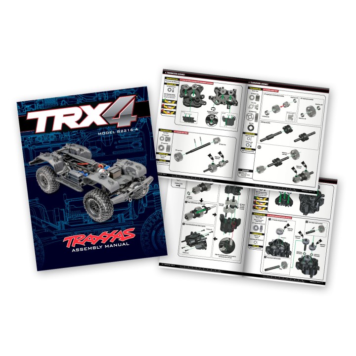 MODEL-TRAXXAS TRX-4 CRAWLER KIT CLIPLESS