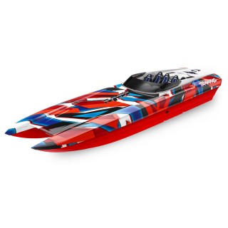 DCB M41 WIDEBODY - model łodzi - wersja czerwona