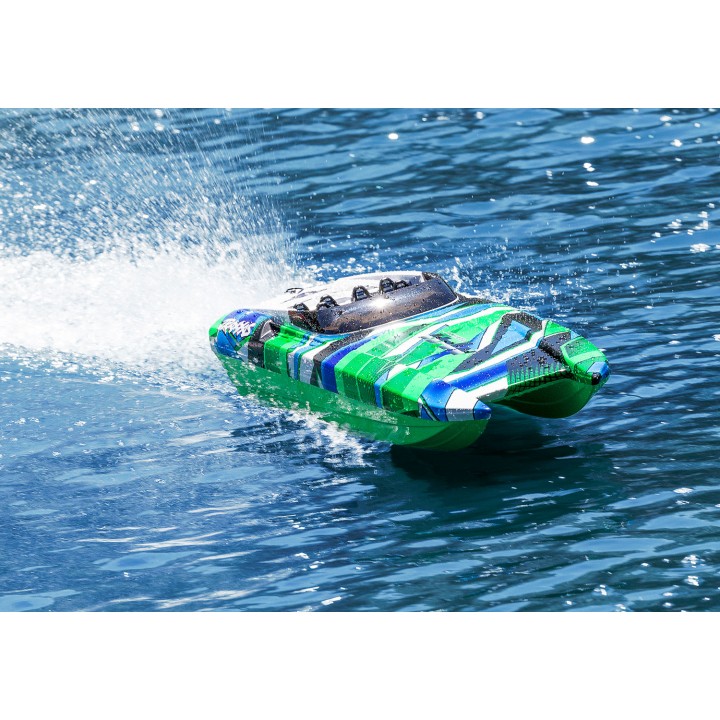 DCB M41 WIDEBODY - model łodzi - wersja zielona