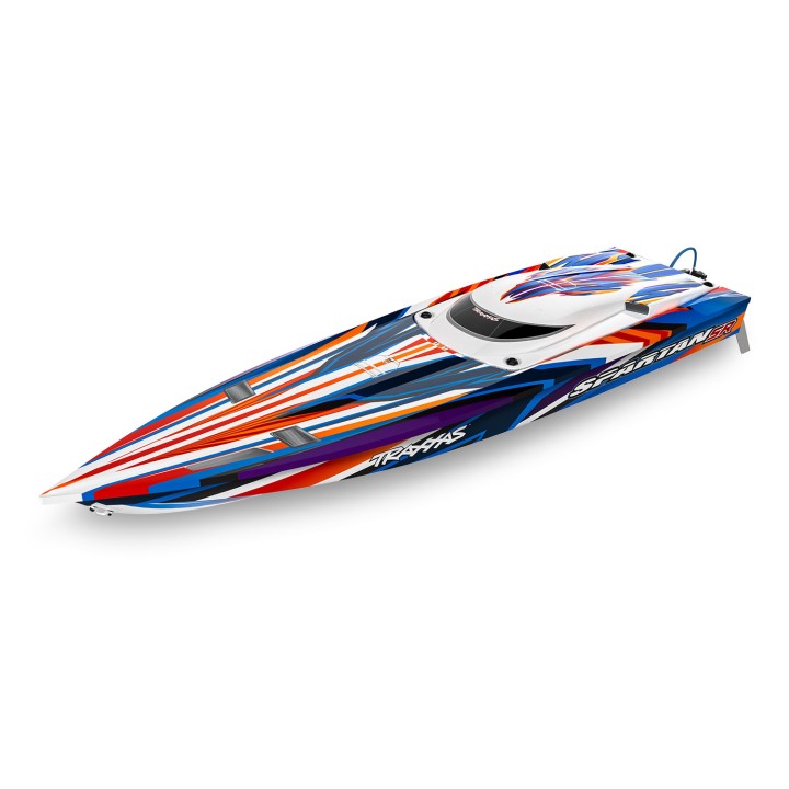 Traxxas 103076-4 SPARTAN SR - model łodzi - wersja pomarańczowa