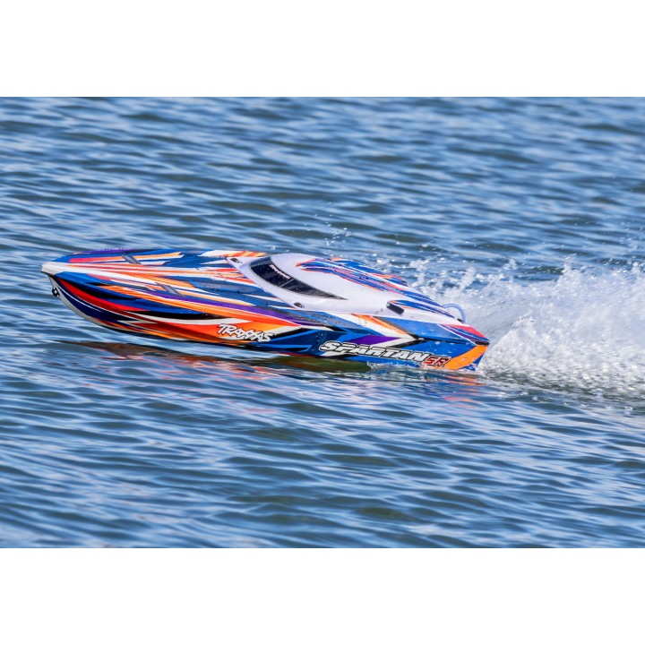 Traxxas 103076-4 SPARTAN SR - model łodzi - wersja pomarańczowa