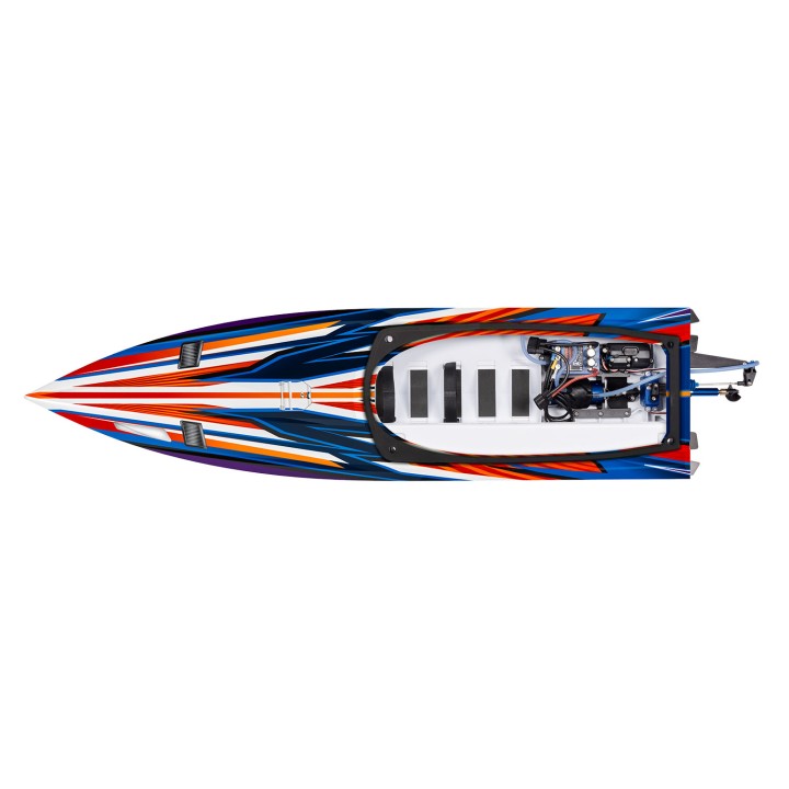 Traxxas 103076-4 SPARTAN SR - model łodzi - wersja pomarańczowa