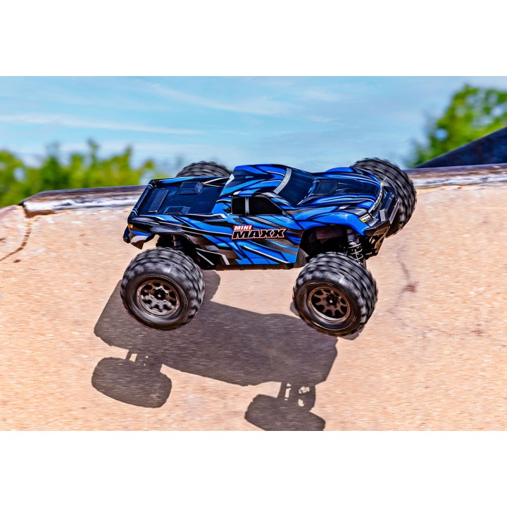 TRAXXAS 107154-1 Mini Maxx 4WD - wersja niebieska