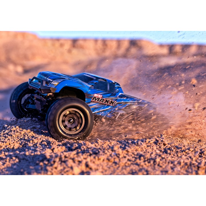 TRAXXAS 107154-1 Mini Maxx 4WD - wersja niebieska