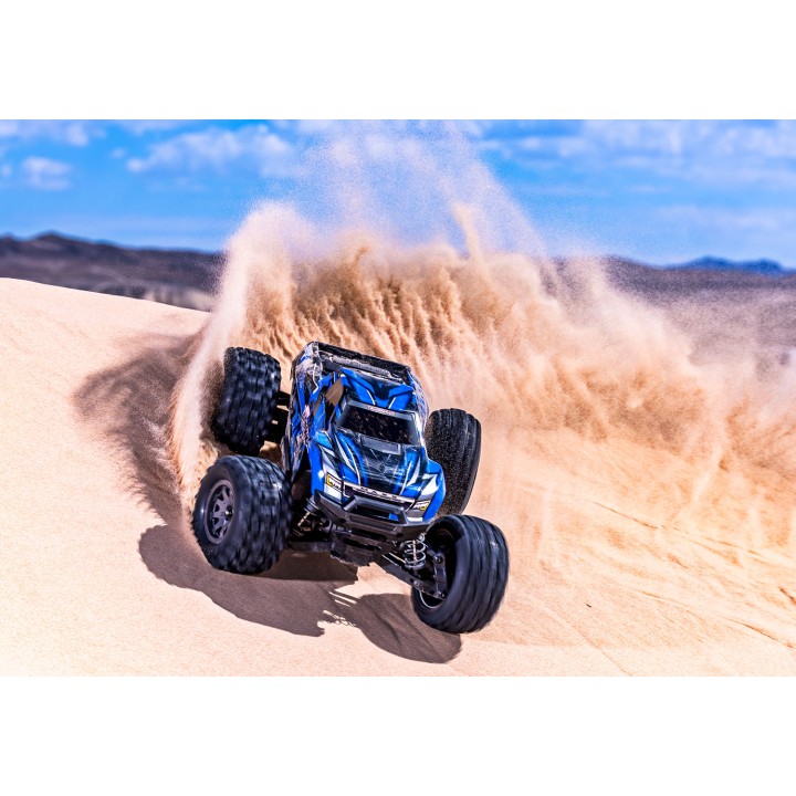 TRAXXAS 107154-1 Mini Maxx 4WD - wersja niebieska