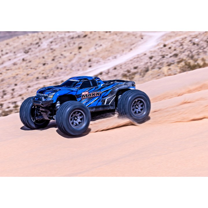 TRAXXAS 107154-1 Mini Maxx 4WD - wersja niebieska