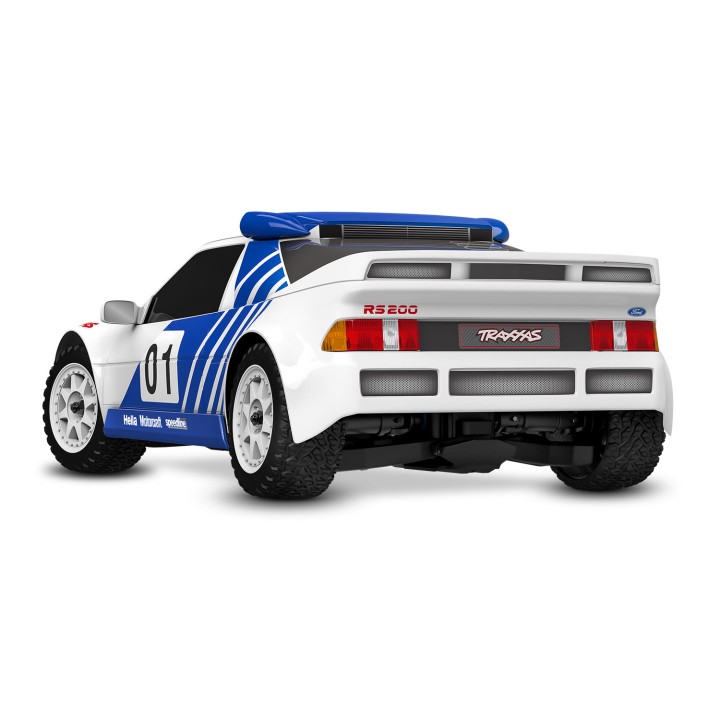 TRAXXAS 108046-1 Mini Rally VXL Ford RS200 - wersja biała
