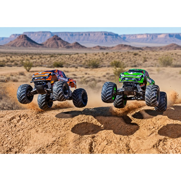 TRAXXAS 36254-8-GRN STAMPEDE 2WD - wersja zielona