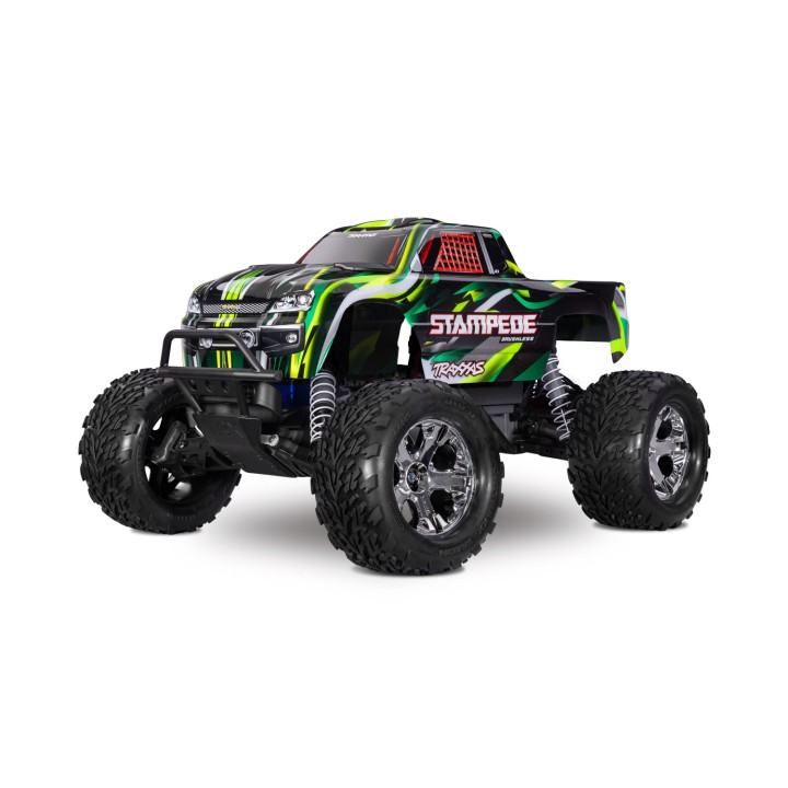 TRAXXAS 36354-4 STAMPEDE 2WD BL2S - wersja zielona