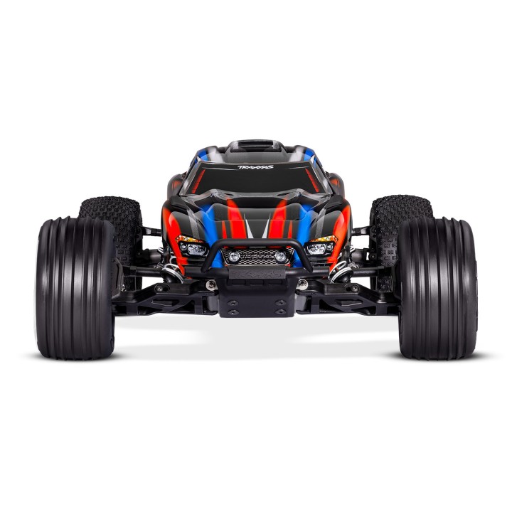TRAXXAS 37354-4 1/10 RUSTLER BL-2s 2WD - wersja czerwona