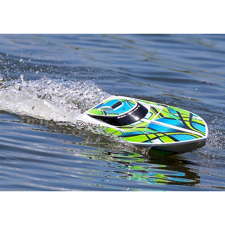 TRAXXAS 38104-8-GRN BLAST - model łodzi - wersja zielona