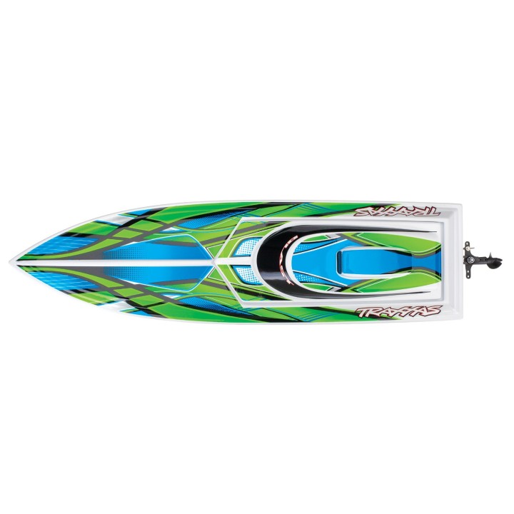 TRAXXAS 38104-8-GRN BLAST - model łodzi - wersja zielona