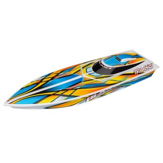 TRAXXAS 38104-8-ORNG BLAST - model łodzi - wersja pomarańczowa