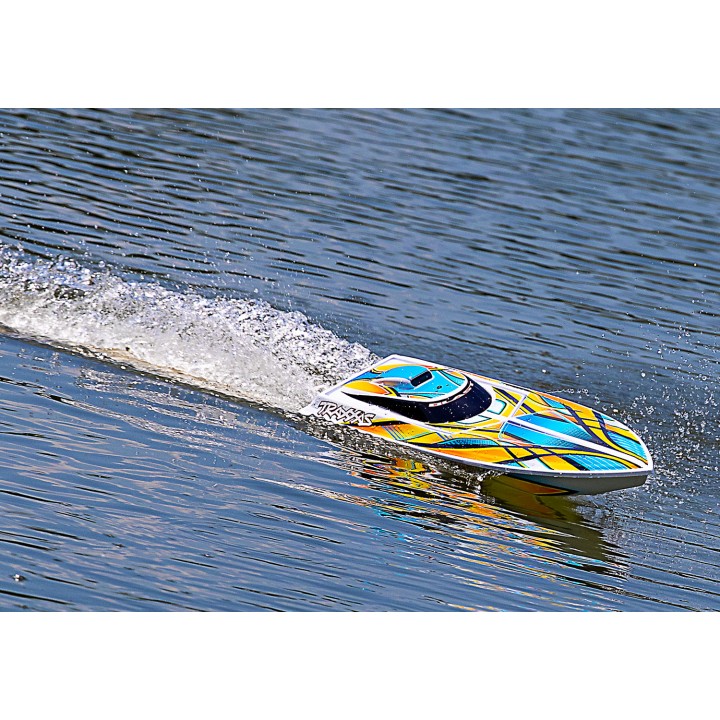 TRAXXAS 38104-8-ORNG BLAST - model łodzi - wersja pomarańczowa
