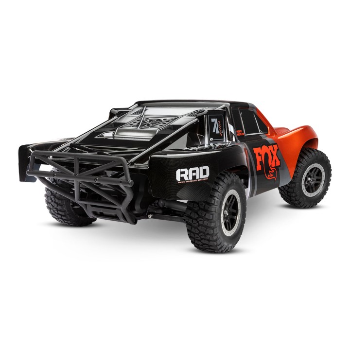 TRAXXAS 58376-74 FOX 1/10 Slash VXL 2WD TSM - wersja FOX